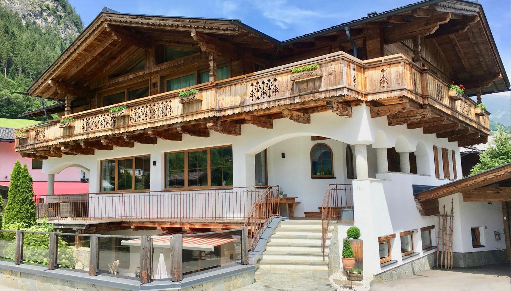 Appartements "Da Zillertaler Und Die Geigerin" Mayrhofen Exterior photo